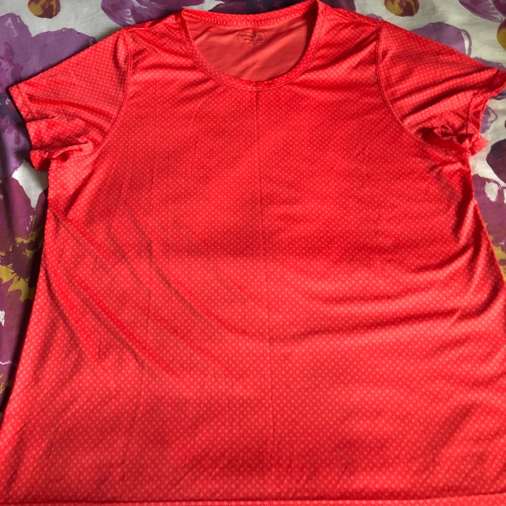 Coral Athletic Tee
